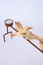 Ewa Budzowska - sculptuur, Candelholder with birds,