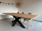 Table chêne bois massif - Dimensions sur mesure, 100 à 150 cm, Chêne, Rectangulaire, Ophalen of Verzenden