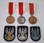 Polen - Medaille - A set of three Polish Defense medals and