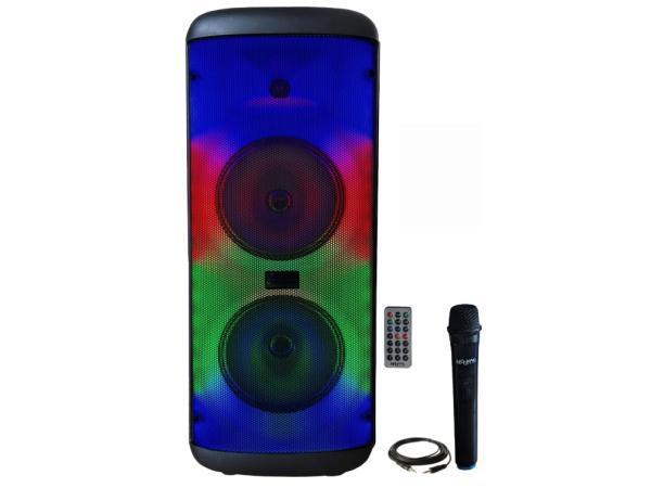Veiling - BassMeister BM-800 2000W Party Speaker (Met RGB li, Audio, Tv en Foto, Luidsprekerboxen
