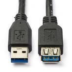 USB verlengkabel | 5 meter | USB 3.0 (100% koper), Computers en Software, Pc- en Netwerkkabels, Nieuw, Verzenden