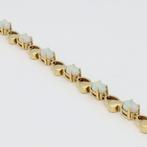 Bracelet - 14 carats Or jaune - 0.33ct. tw. Opale, Bijoux, Sacs & Beauté