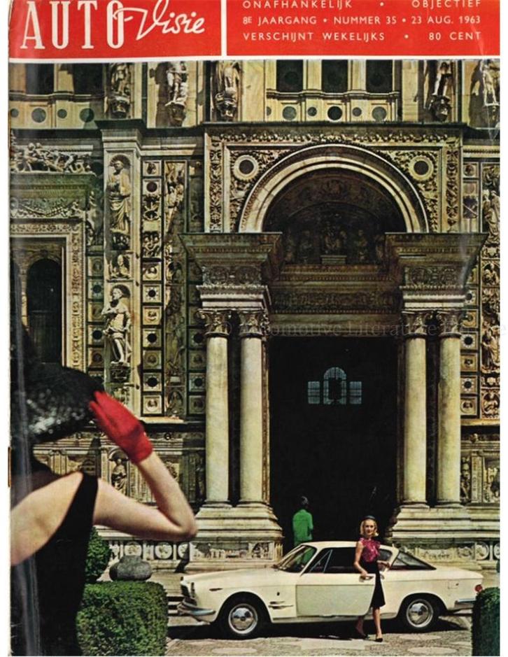 1963 AUTOVISIE MAGAZINE 35 NEDERLANDS, Boeken, Auto's | Folders en Tijdschriften