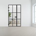 Steel look deur XL met zijlicht voor opdek kozijn, Doe-het-zelf en Bouw, Verzenden, Nieuw