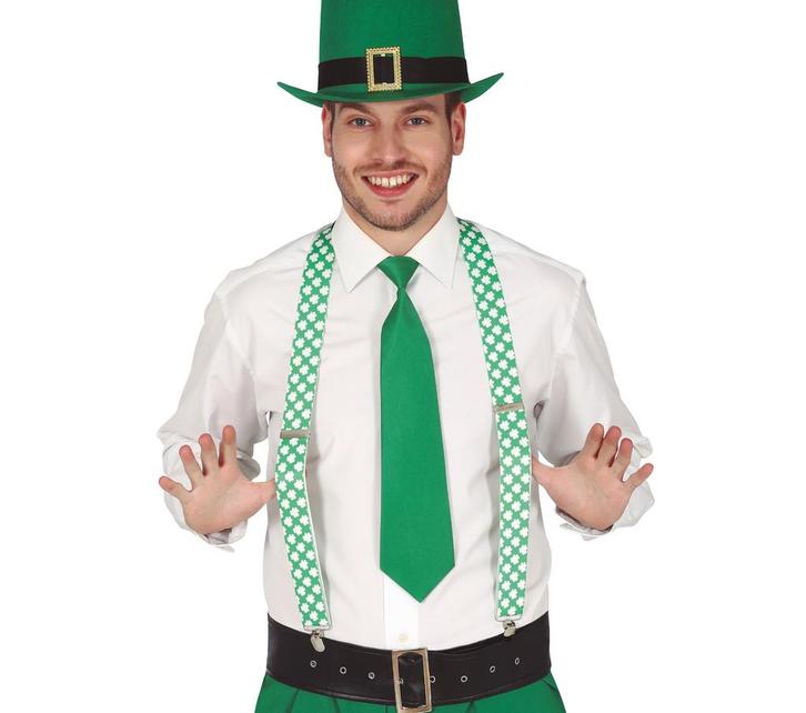 St.Patrick Bretels, Hobby en Vrije tijd, Feestartikelen, Nieuw, Verzenden