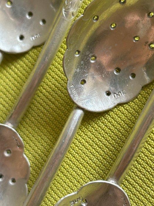 Bessenlepel (8) - .900 zilver, Antiek en Kunst, Antiek | Zilver en Goud