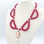 Zonder minimumprijs - Ketting met hanger - 18 karaat Zilver,