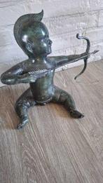sculptuur, Cupid - 30 cm - Brons, Antiek en Kunst