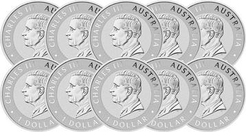 10 troy ounce - Zilver .999 - Kangourou 2025 - 311 gram -