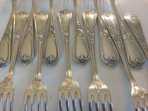 Ercuis - Service de table pour le dîner (62) - Plaqué(e), Antiek en Kunst, Antiek | Meubels | Tafels