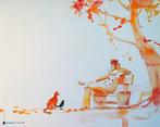 Pratt, Hugo - 1 Offset Print - Corto Maltese - Occidente -, Boeken, Nieuw