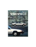 1984 VOLVO 740 GLE BROCHURE NEDERLANDS, Boeken, Auto's | Folders en Tijdschriften, Nieuw