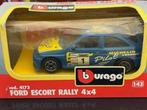 Bburago 1:43 - Modelauto (10) - Ford Escort Rally 4x4;