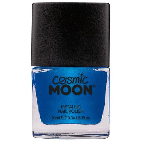 Cosmic Moon Metallic Nail Polish Blue 14ml, Hobby & Loisirs créatifs, Articles de fête, Envoi