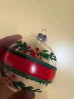 Esse: 12 kerstballen, met handbeschildering, transparant, Diversen, Nieuw