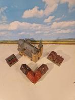 Kibri, Vollmer N - 37025 - Modeltreingebouwen (6) - kerk en, Hobby en Vrije tijd, Nieuw