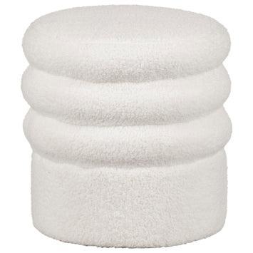Tweedekans | HOMCOM Kruk - Polyester & Schuim - Antislip -, Huis en Inrichting, Tafels | Salontafels, Ophalen of Verzenden