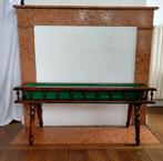 Jardinière - Grote houten plantenbak op poten. - Kersenhout