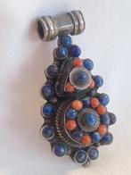 Lapis lazuli - Zilver - Hanger