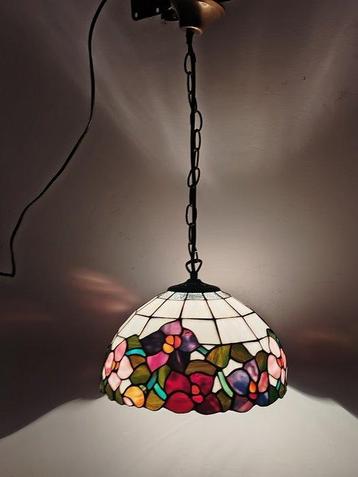 Lamp - Glas-in-lood - Tiffany style hanglamp