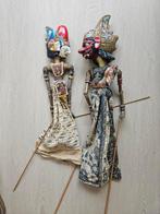 Wayang golek (2) java - Bois et textiles - 1950-1960