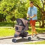 Huisdierbuggy - LuxPet - Stijlvol en comfortabel - Blauw, Dieren en Toebehoren, Honden-accessoires, Ophalen of Verzenden, Nieuw