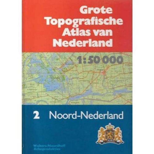 Grote Topografische Atlas van Nederland 2 Noord-Nederland, Livres, Guides touristiques, Envoi