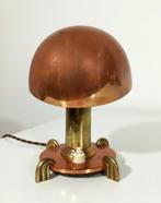 Lampe de table - Design Art Déco des années 1930 - Laiton,, Antiek en Kunst