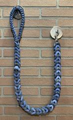 Lederen honden riem Blue/grey, Ophalen of Verzenden, Nieuw