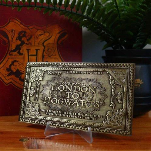Harry Potter, Hogwarts Train Ticket Limited Edition (mint, Verzamelen, Film en Tv