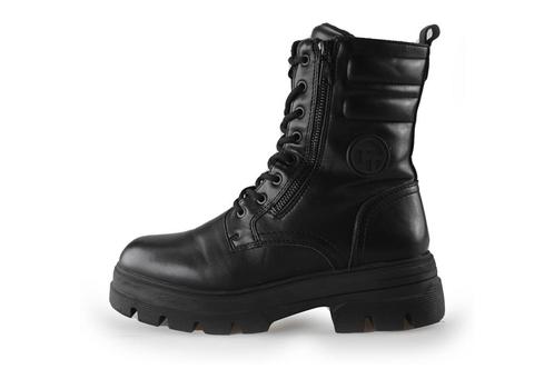 Tom Tailor Veterboots in maat 39 Zwart | 5% extra korting, Kleding | Dames, Schoenen, Zwart, Zo goed als nieuw, Overige typen