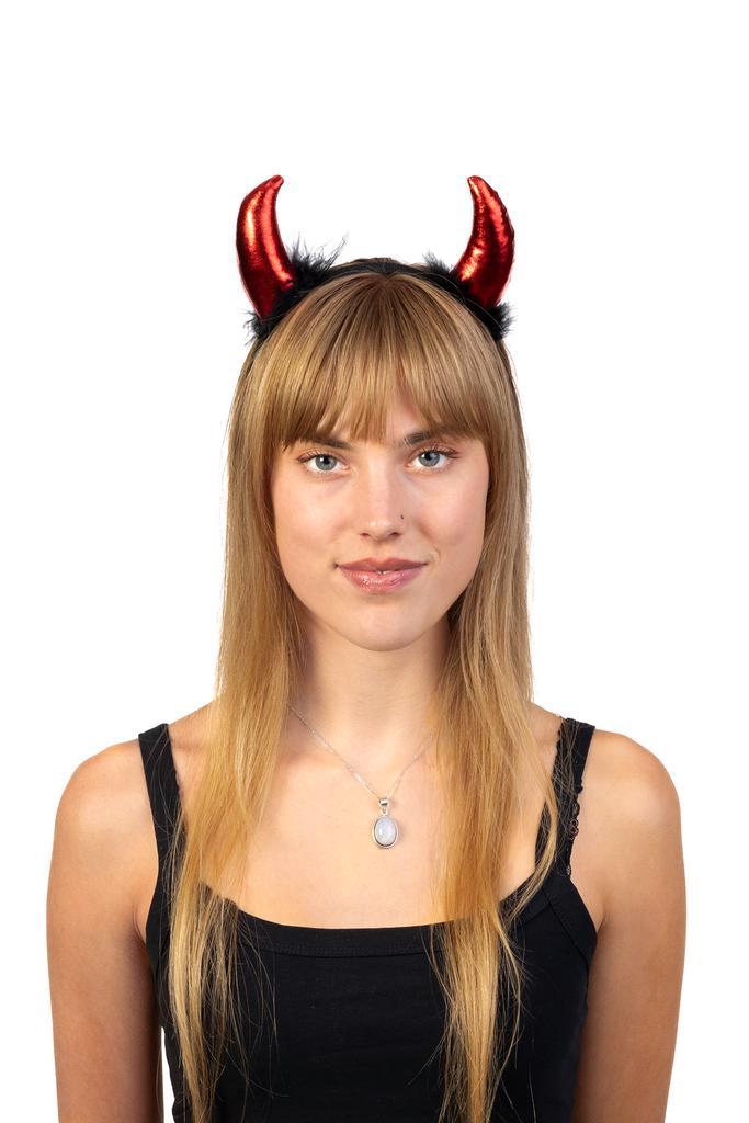 Haarband Hoorns Rood Zwart Dons Duivel Diadeem Halloween Dui, Vêtements | Femmes, Costumes de carnaval & Vêtements de fête, Enlèvement ou Envoi