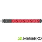 Alu-Line 19  Rack Mount Power Strip | Schuko to 12 x Schuko, Nieuw, Verzenden