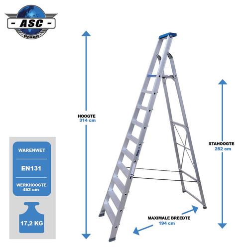 ASC Bordestrap, Doe-het-zelf en Bouw, Ladders en Trappen, Trap, Nieuw, Verzenden