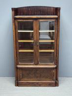 Vitrinekast - Eik - boekenkast, Antiek en Kunst