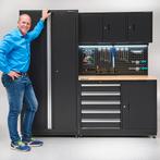 Datona Werkbank 120 cm met brede werkplaatskast - Datona -, Doe-het-zelf en Bouw, Ophalen of Verzenden, Nieuw