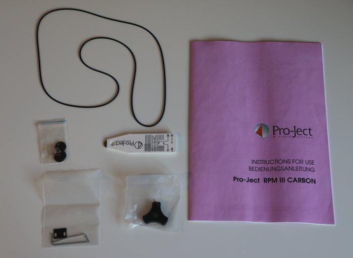 Pro-Ject - RPM 3 CARBON Tourne-disque, Audio, Tv en Foto, Radio's