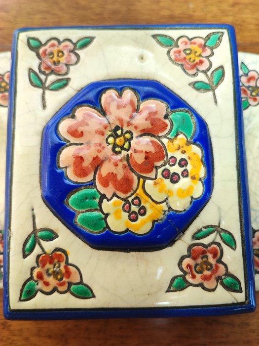 Longwy - Asbak - Emaille, Antiek en Kunst, Kunst | Designobjecten