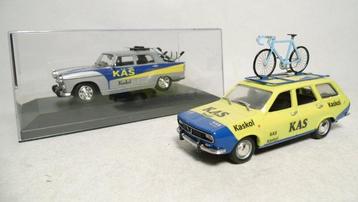 Norev 1:43 - Modelauto  (2) - Peugeot 404 - Renault 12 - KAS beschikbaar voor biedingen