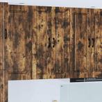 vidaXL Keuken Kast met plank Rook Eiken 30 x 31 x 100 cm, Huis en Inrichting, Verzenden, Nieuw