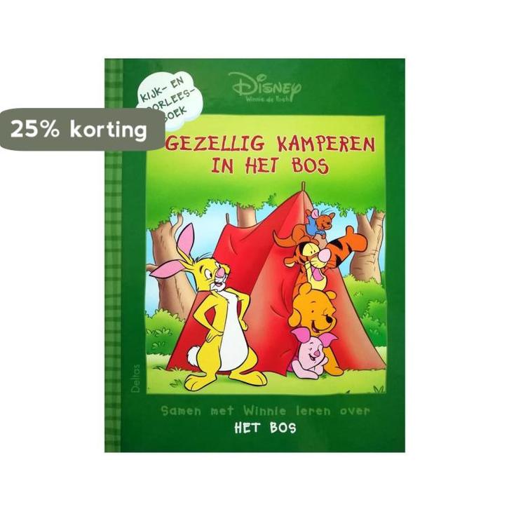 Disney Winie de Poeh - Kijk - En Voorleesboek - Gezellig, Boeken, Overige Boeken, Gelezen, Verzenden