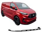 Frontspoiler | Ford Transit Custom MK2 2023+ | Glanzend zwar, Auto diversen, Tuning en Styling, Verzenden