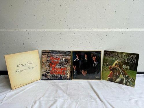 Janis Joplin, Rolling Stones - 4 x albums - Différents, Cd's en Dvd's, Vinyl Singles