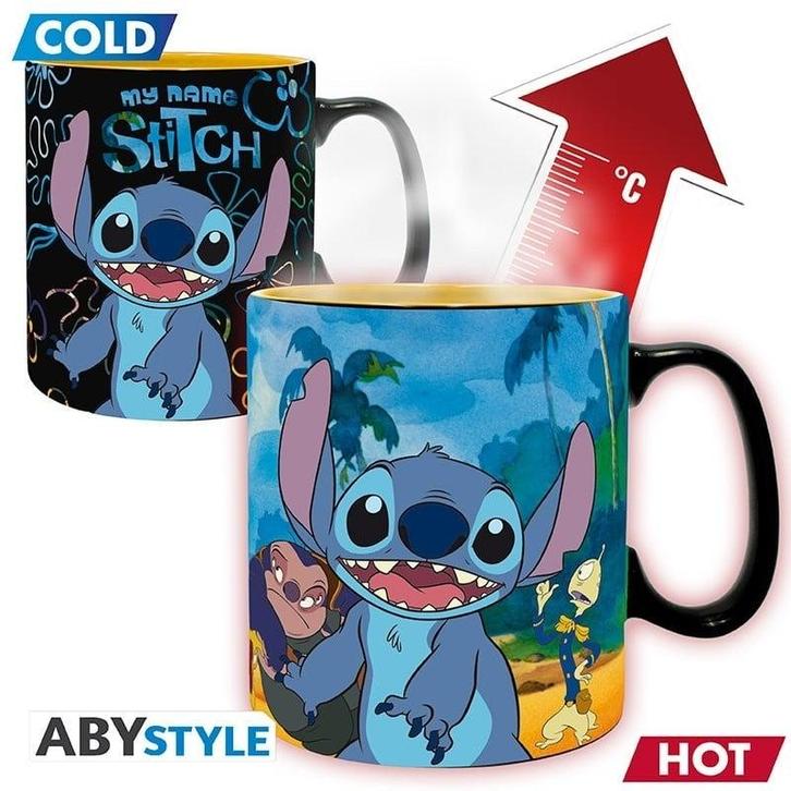 Disney Lilo & Stitch Heat Change Mok, Verzamelen, Disney, Ophalen of Verzenden