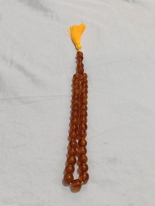 Rozenkrans - Amber - 1980-1990 - Zeldzame gebedskralen, Verzamelen, Dierenverzamelingen