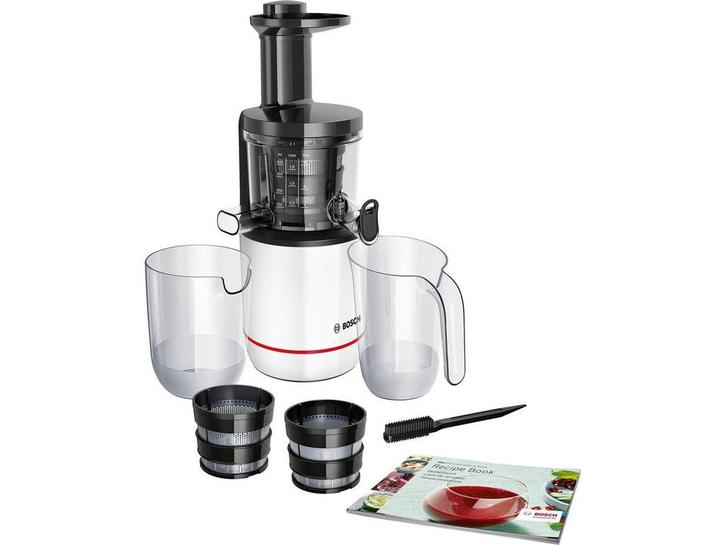 Bosch MESM500W - Slowjuicer - 150W - Zwart Wit, Elektronische apparatuur, Keukenmixers, Zo goed als nieuw, Verzenden