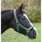 Exclusive-halster maat 2 met - twee doorngespen, groen -, Dieren en Toebehoren, Paarden en Pony's | Overige Paardenspullen, Nieuw