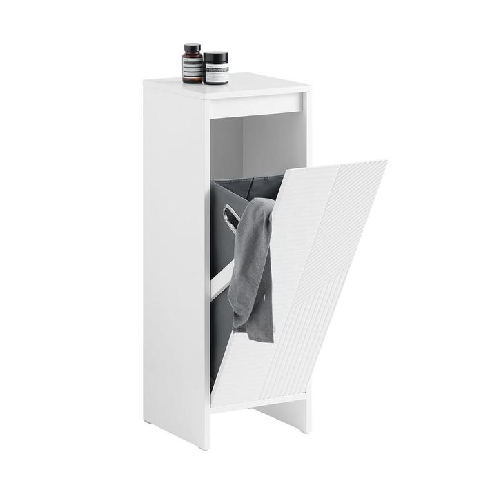 2dekans | SoBuy Linnenkast - BZR154-W - Badkameronderkast -, Huis en Inrichting, Badkamer | Badkamermeubels, Ophalen of Verzenden