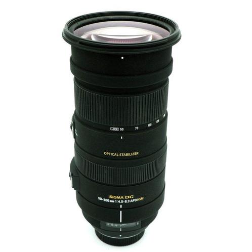 Sigma AF 50-500mm f/4.5-6.3 DG APO HSM OS voor Nikon, Audio, Tv en Foto, Fotocamera's Digitaal