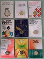 Portugal. 2 Euro 2007/2024 (9 coincards)